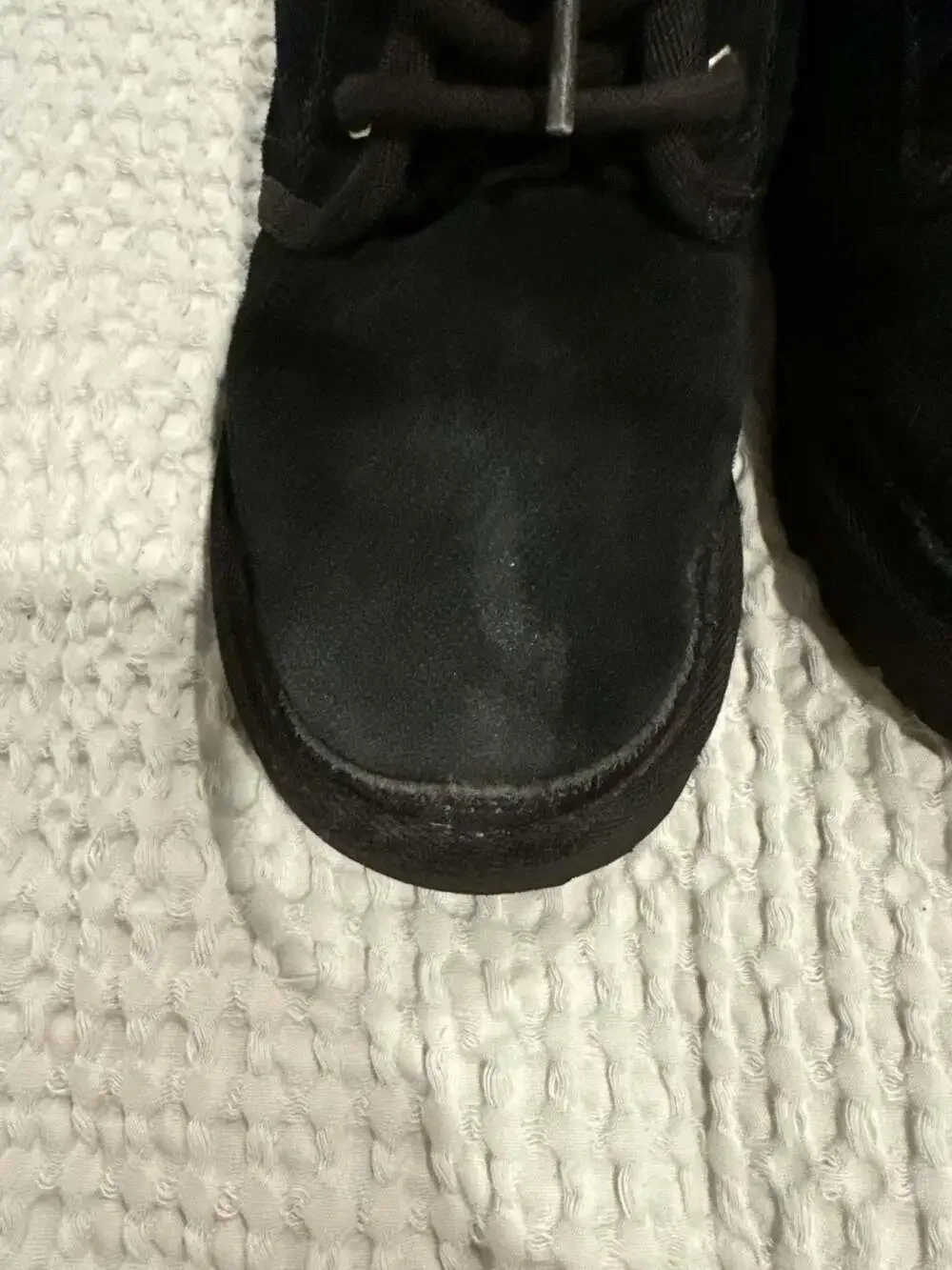 UGG Kids Neumel II Black Suede Chukka Boots (Size 13 Kids)